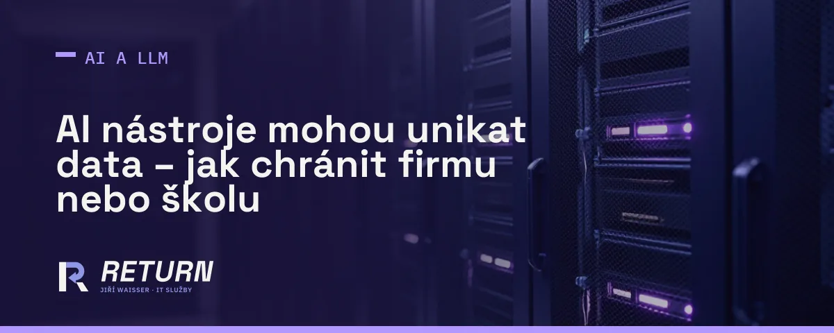 AI nástroje mohou unikat data – jak chránit firmu nebo školu