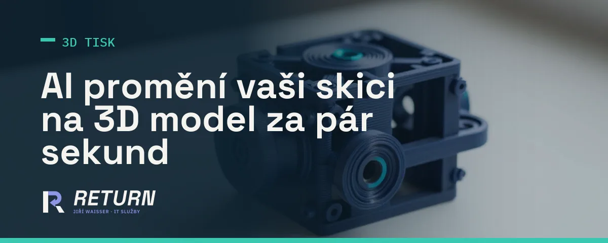 AI promění vaši skici na 3D model za pár sekund