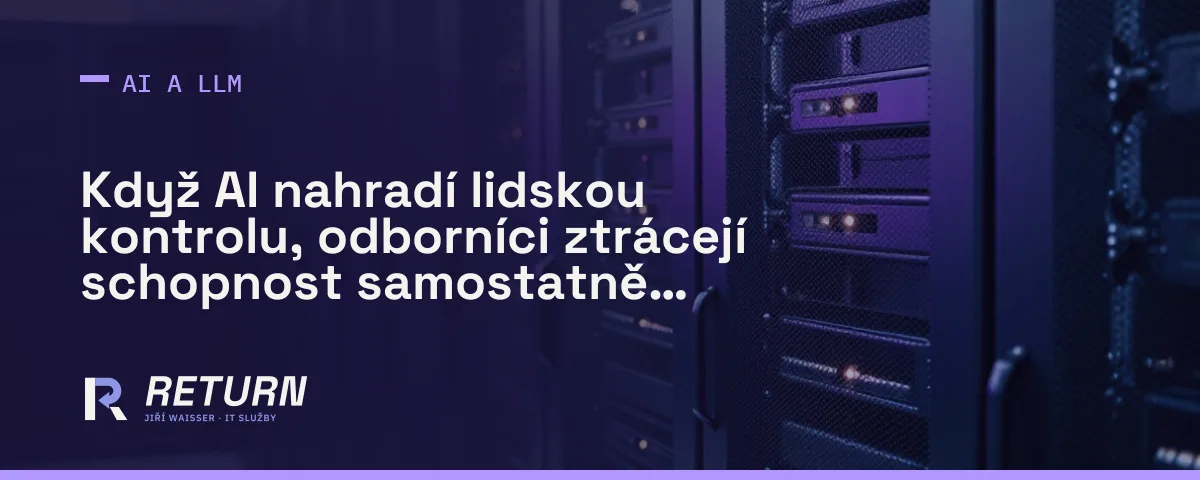 AI v medicíně: Kdy automatizace škodí i lékařům