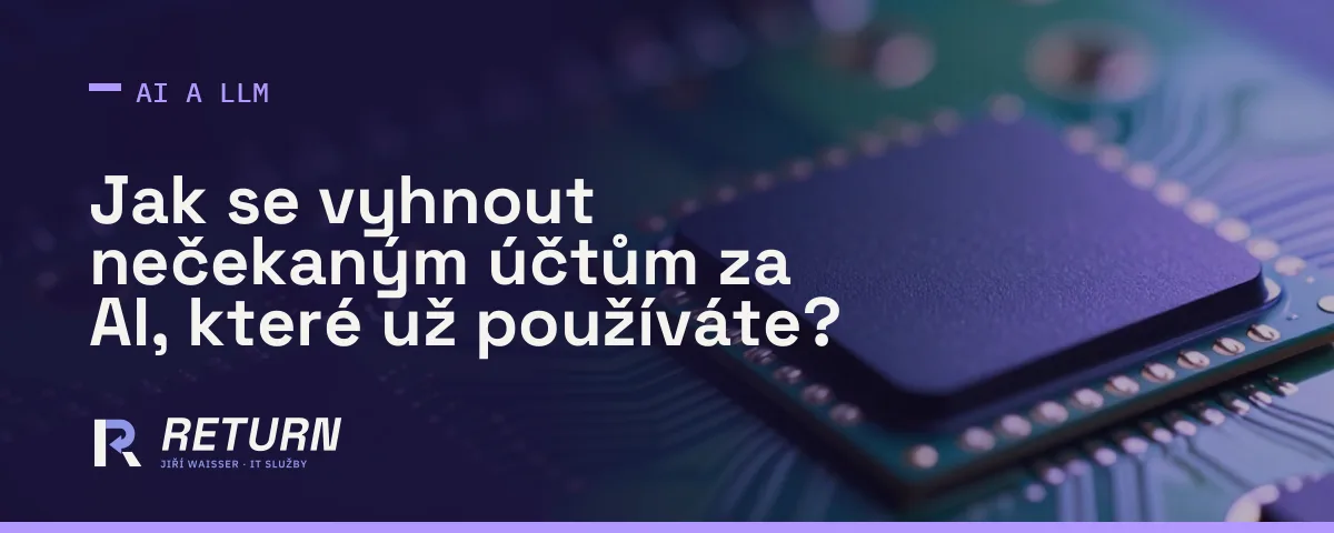 České firmy neví, kolik AI skutečně stojí – a platí až po faktuře