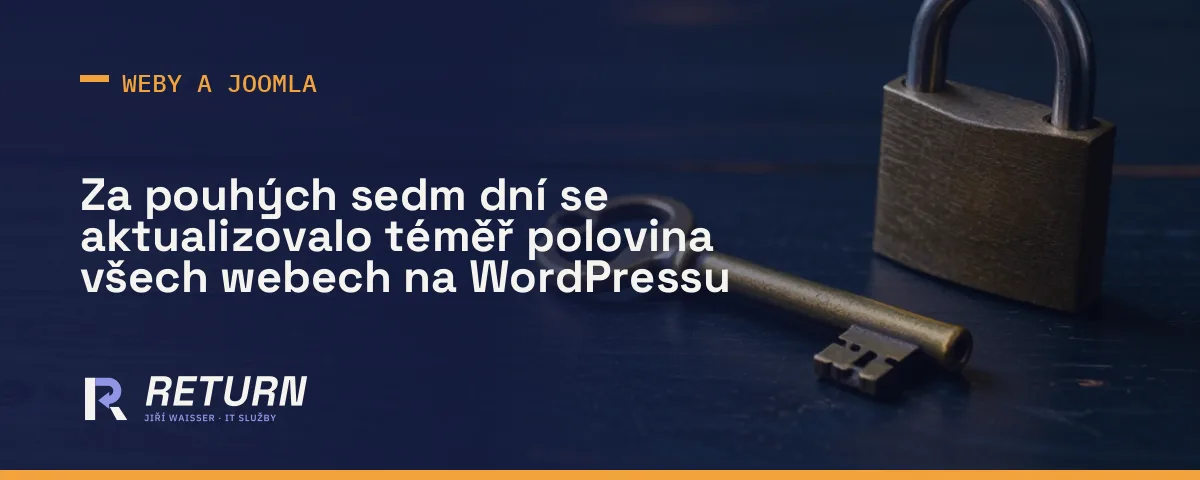WordPress 7.0: 46 % webech se automaticky aktualizovalo – co to znamená pro vaši stránku